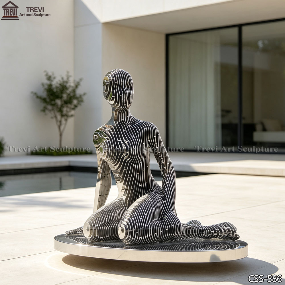Stunning Metal Disappearing Sculptures
