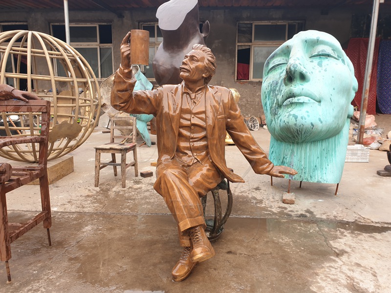 Bronze Albert Einstein Statue 1