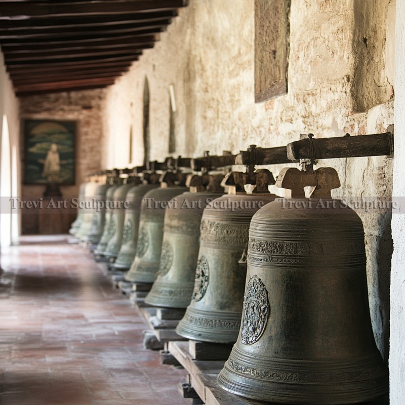 large brass bells