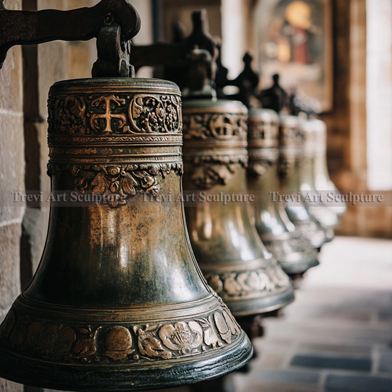 large brass bells