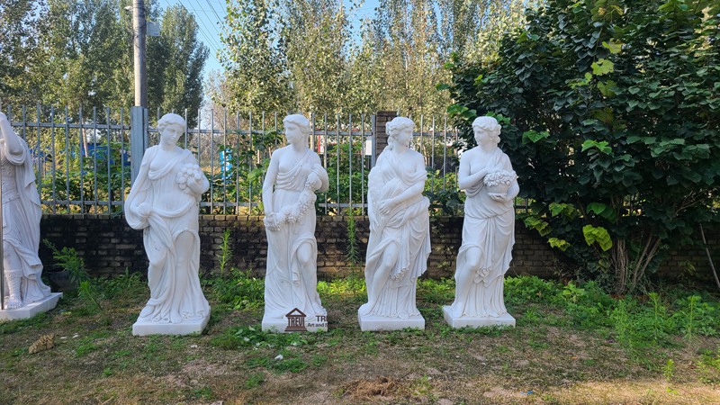 Four Season marble sculpture