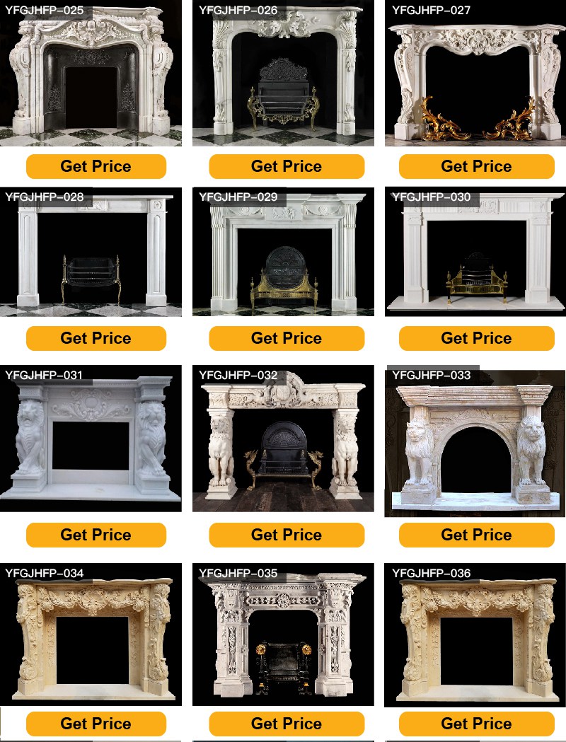 More Marble Fireplace Surround Designs