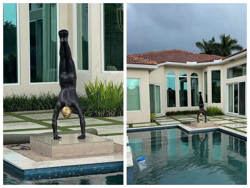 Bronze Diving Man Statue feedback