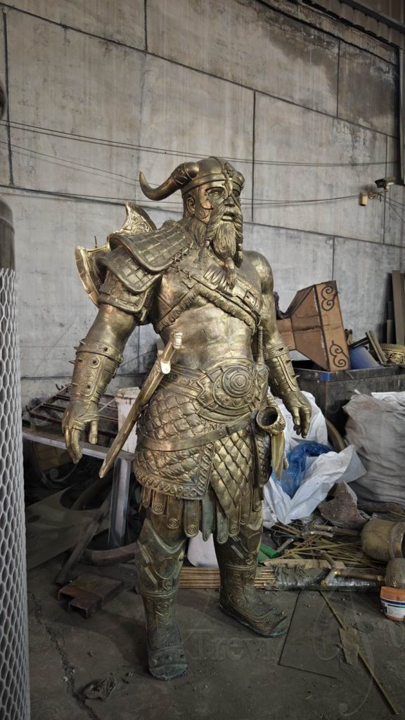 life size viking statue for sale
