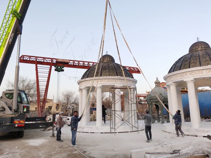 Large Outdoor Marble Gazebo 12(1)