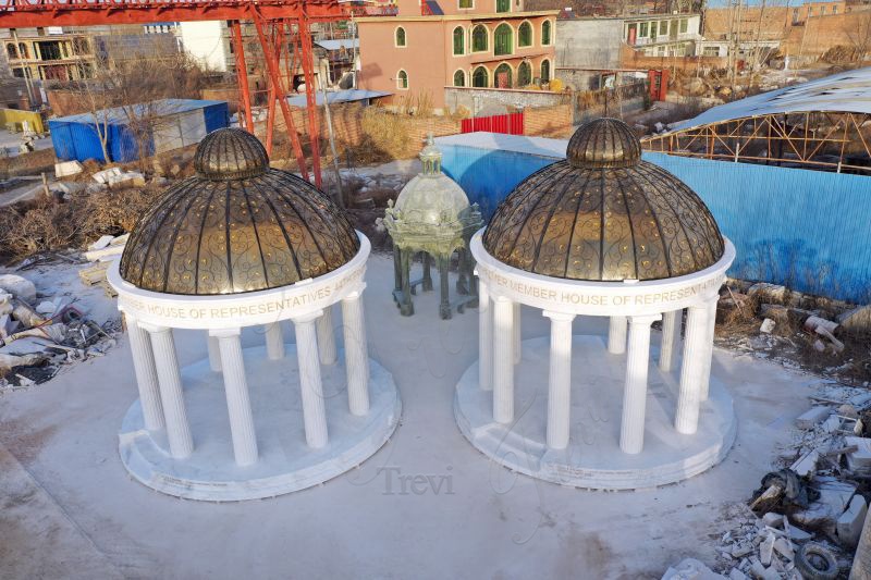 Large Outdoor Marble Gazebo Project 14