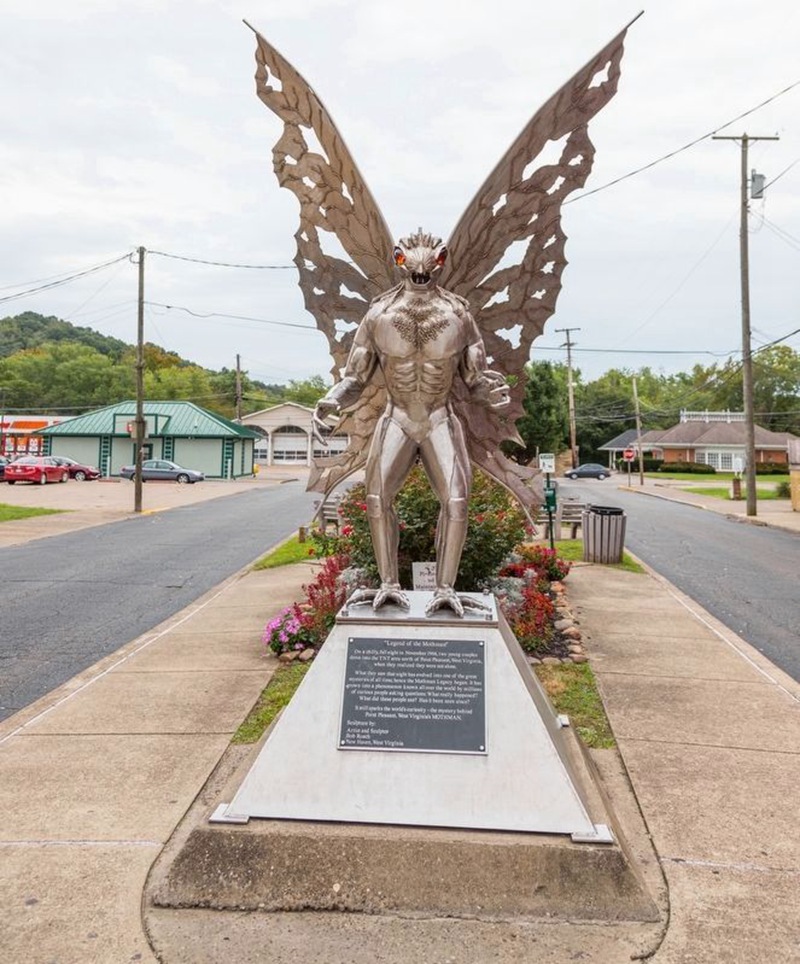 Mothman Statue 2