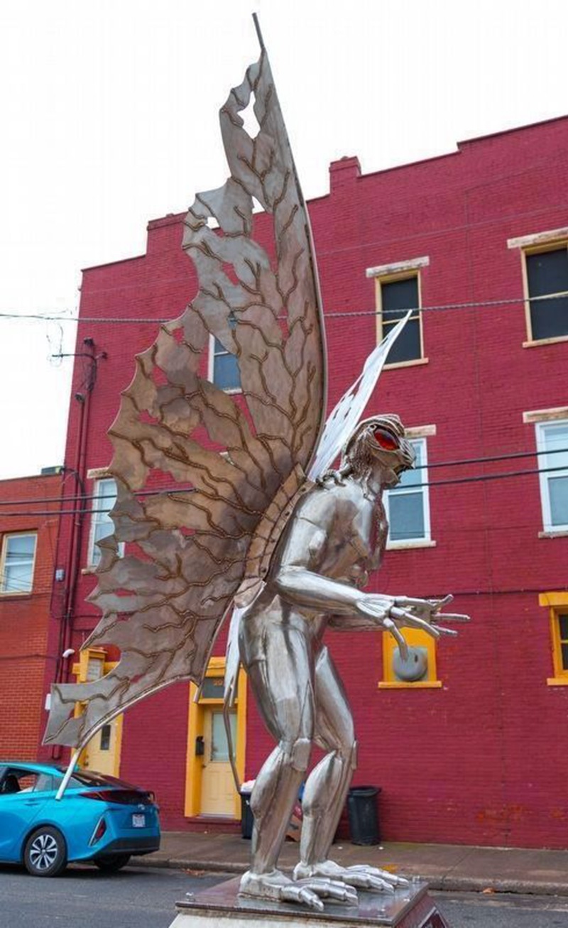 Mothman Statue 3