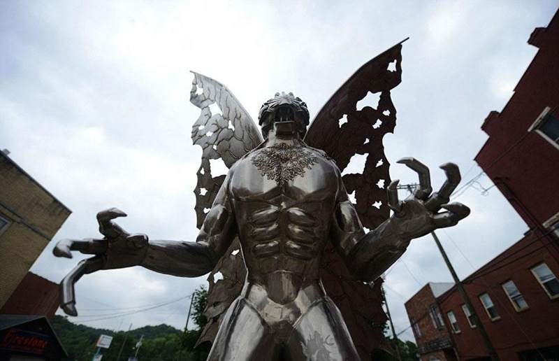 Mothman Statue