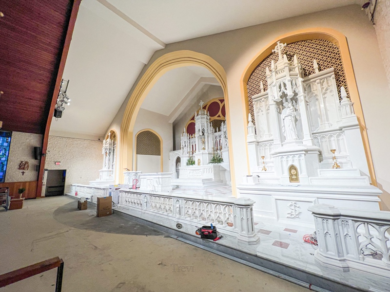 church high altar