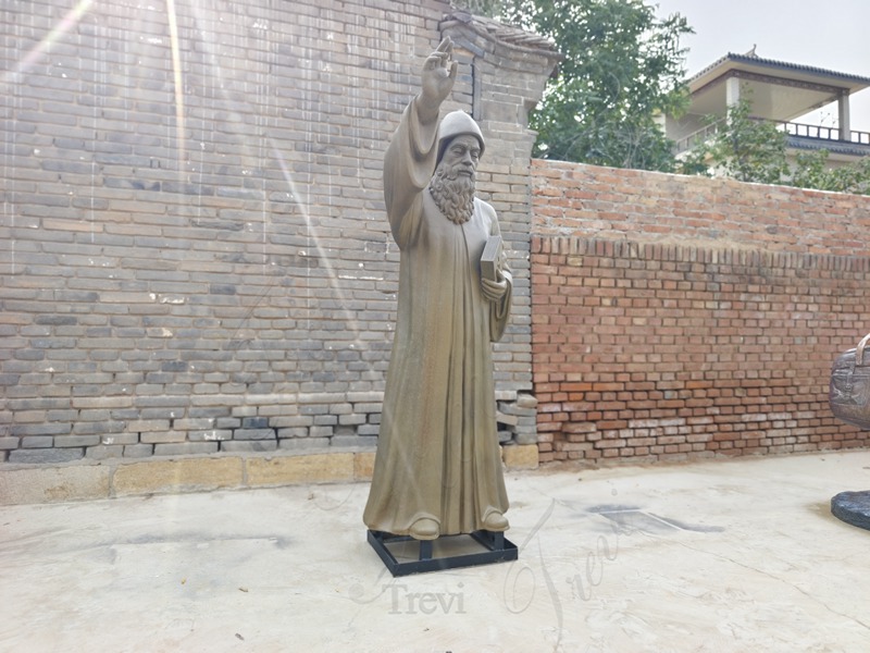 Bronze St Charbel Statue by trevi