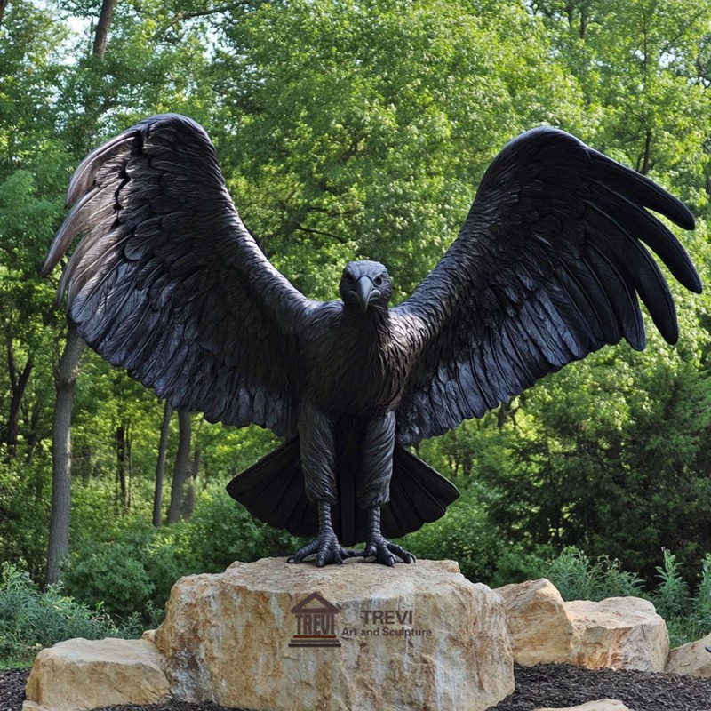 vulture statue