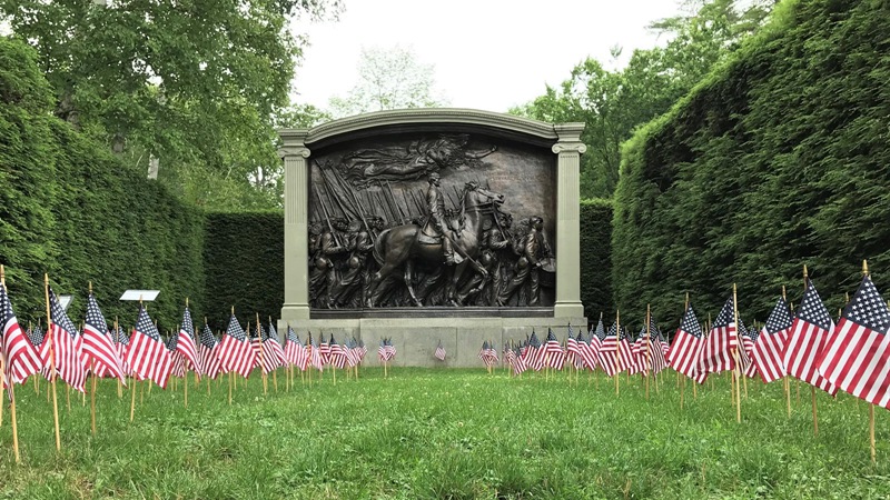 Bronze Robert Gould Shaw Statue Memorial