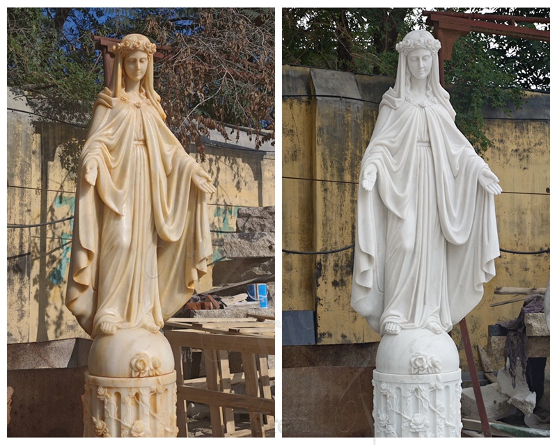 Marble Mother Mary Statues