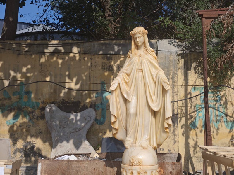 Mother Mary Statue Outdoor