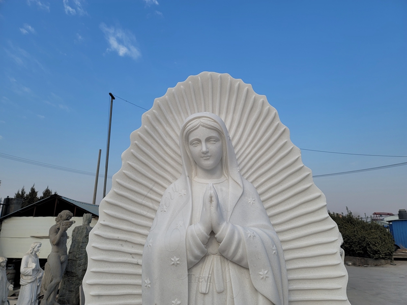 Our Lady of Guadalupe marble Statue