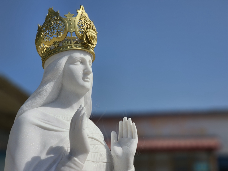 Our Lady of Knock marble Statue