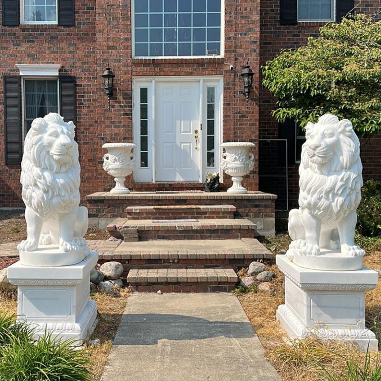 marble lion statue price