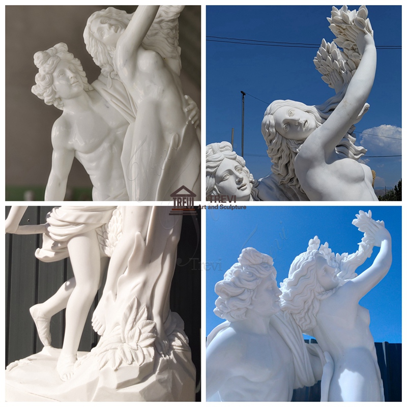 Famous Marble Apollo and Daphne Sculpture details