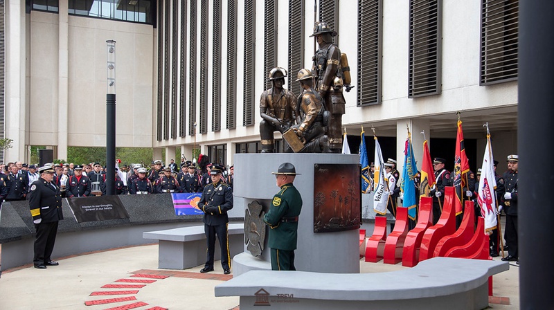 Florida Firefighter Memorial Monument