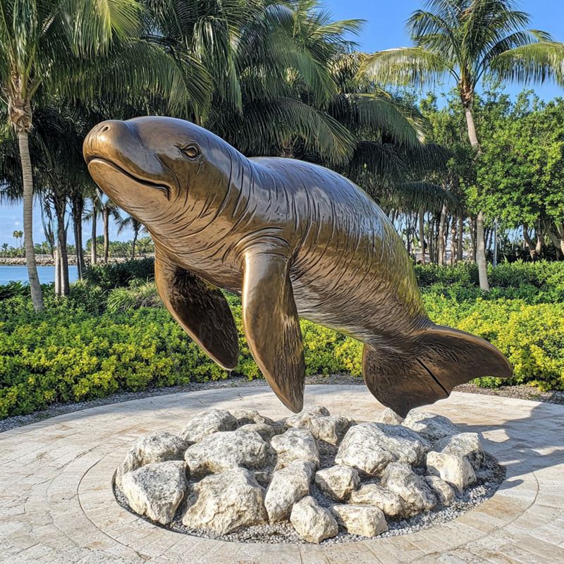 Manatee Statues