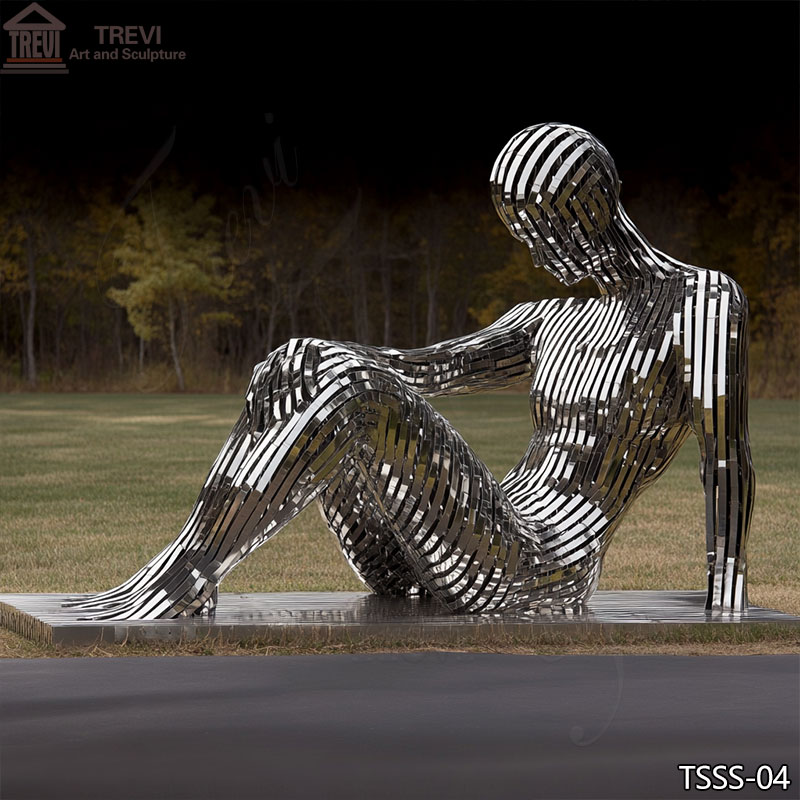 Metal Figure Quantum Sculpture