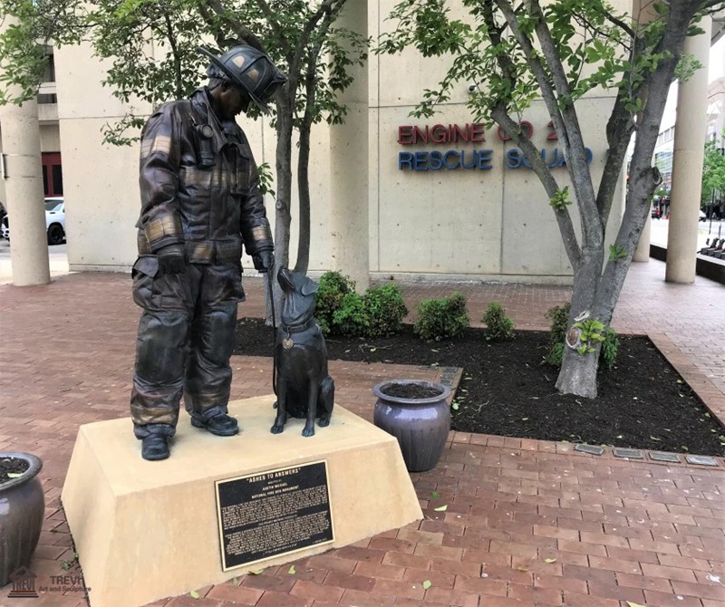 National Fire Dog Monument D.C