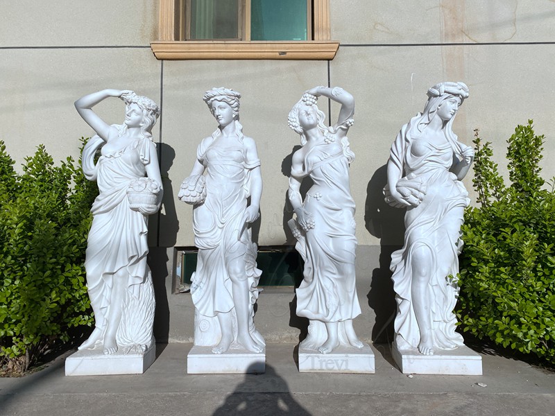 four season marble statues