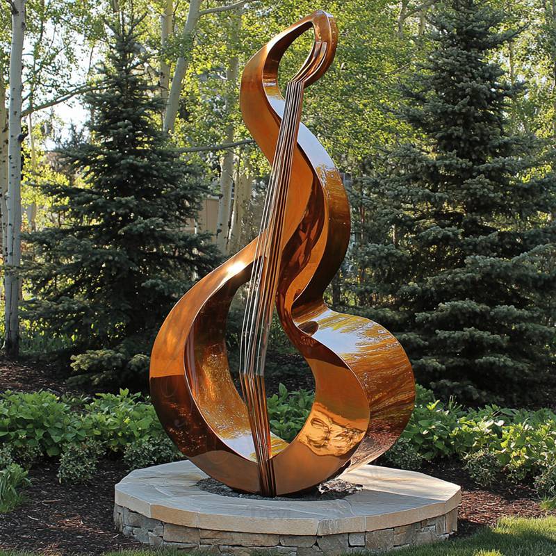 outdoor musical instrument sculpture