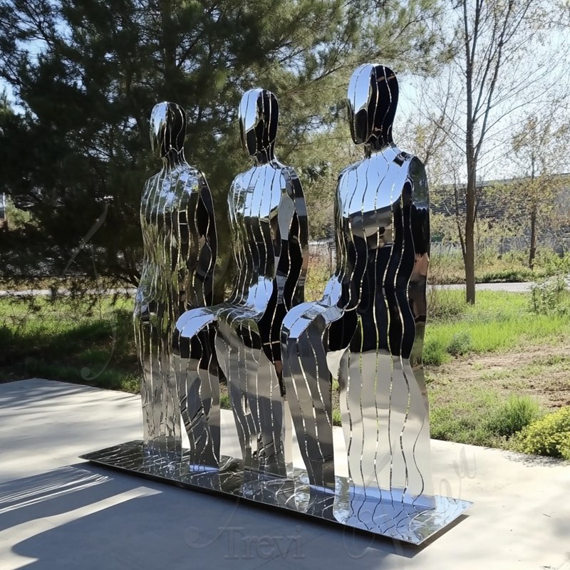 stainless steel Figure Quantum Sculptures