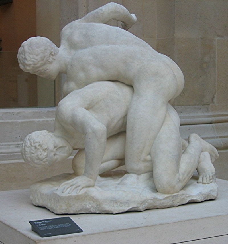 Famous Marble Wrestler Statue 6