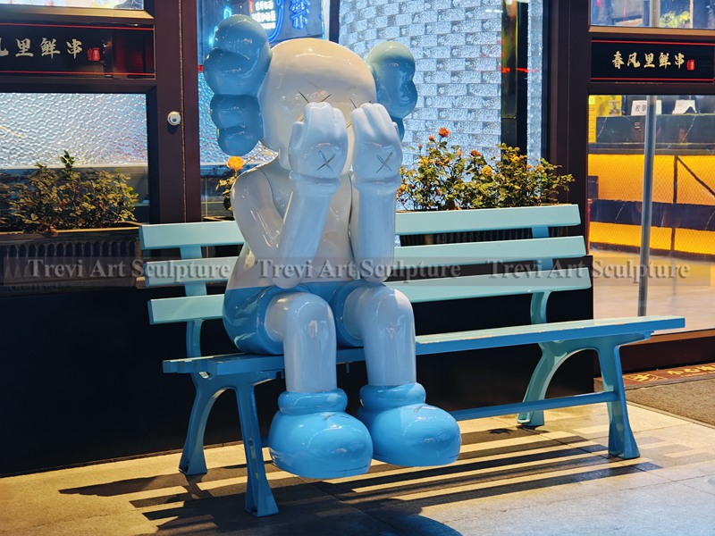 Life Size KAWS Statue design