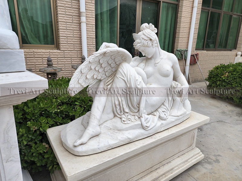 Marble Sleeping Woman Statue trevi