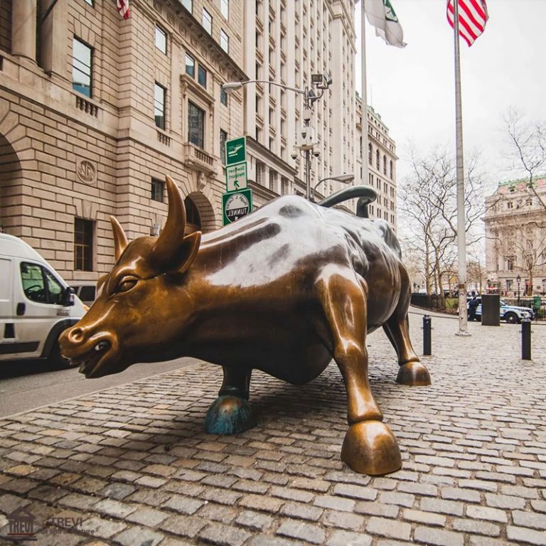 Wall Street Bull Statue 1