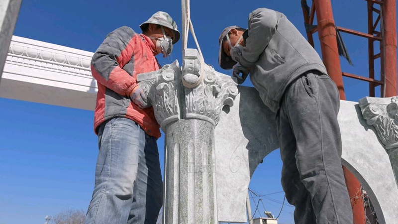 Marble Gazebo install