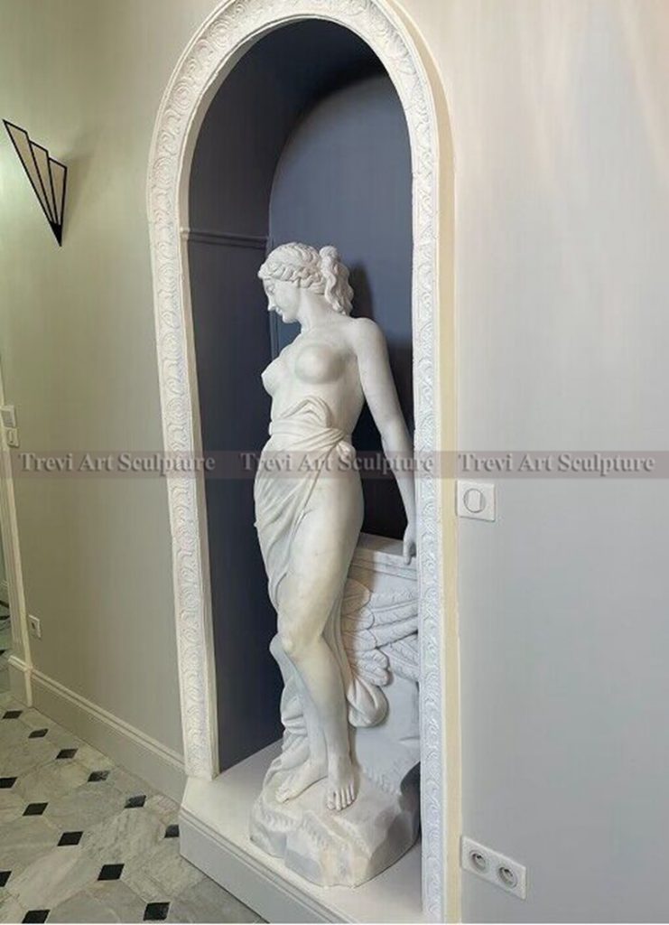 marble nude female statue