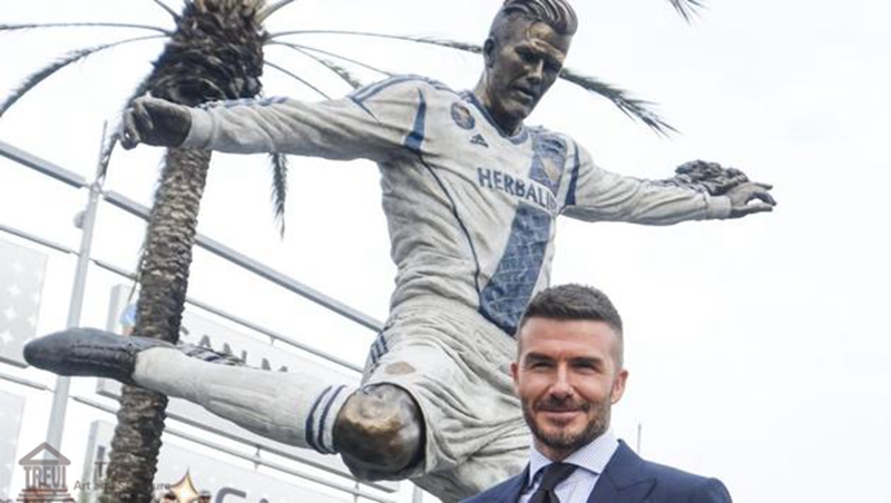 David Beckham statue