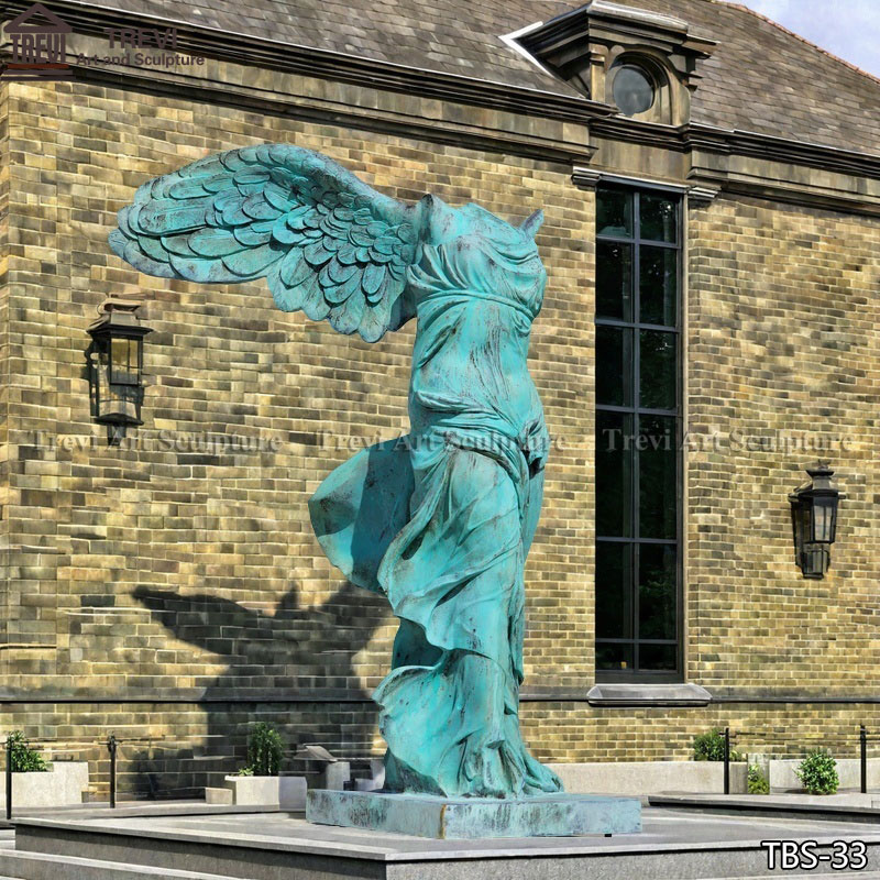 bronze Nike of Samothrace Statue replica