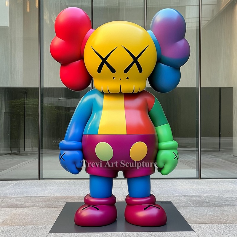 10 Feet Tall Large Kaws Statue