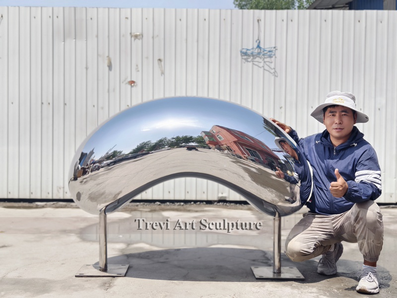 stainless steel cloud gate details