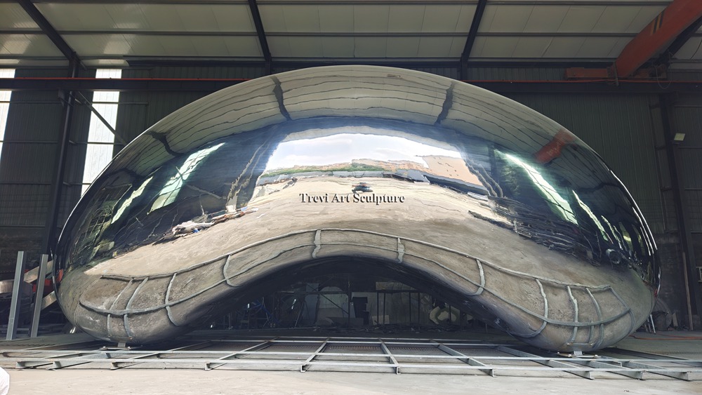 Chicago Bean Sculpture Replica Project