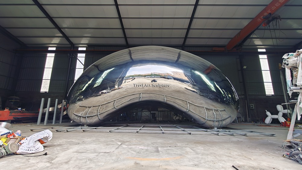 12.5 Feet Chicago Mirror Bean
