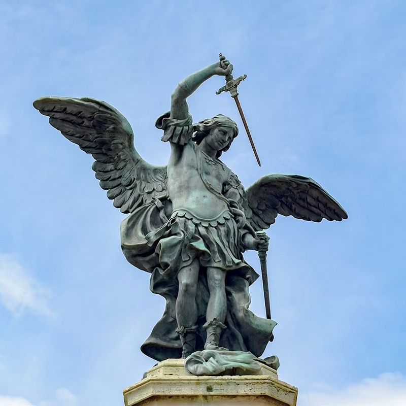 Saint Michael the Archangel Statue Famous Around the World