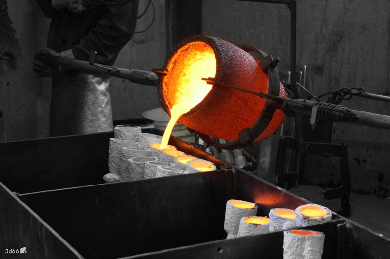 bronze statue casting