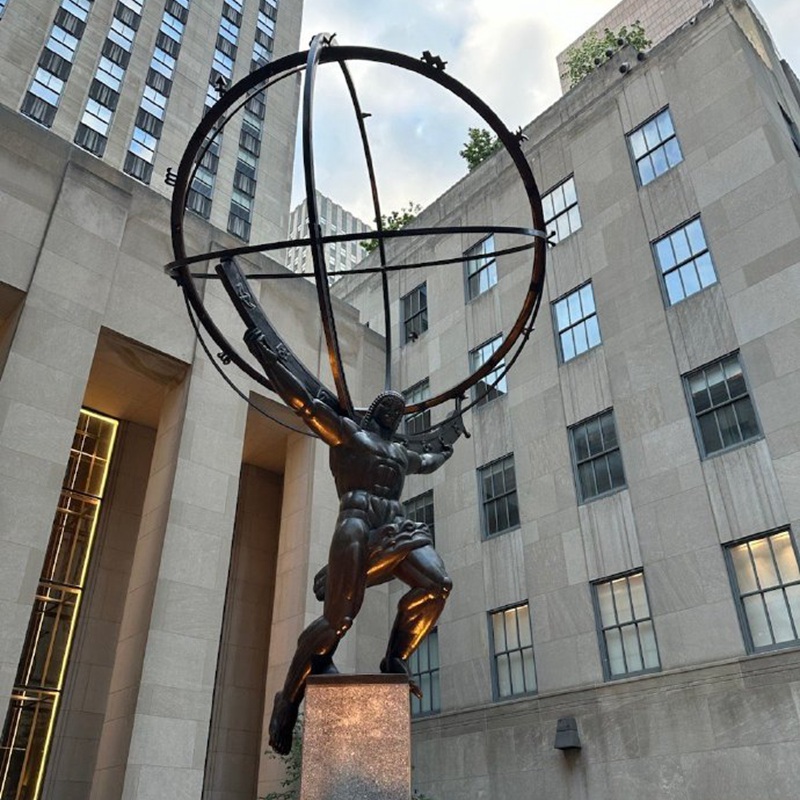 famous Atlas Statue