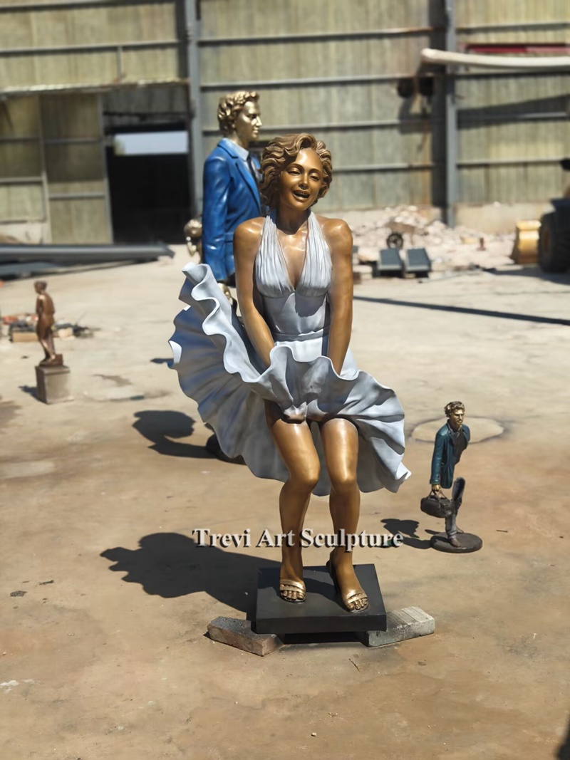Bronze Marilyn Monroe Sculpture