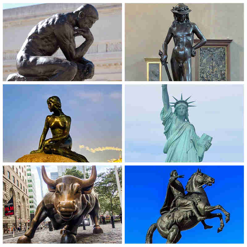 Famous Bronze Statues in the World and Their Stories