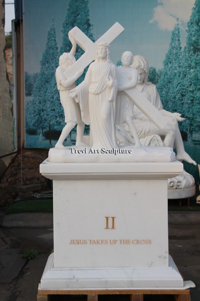 Jesus Carries His Cross