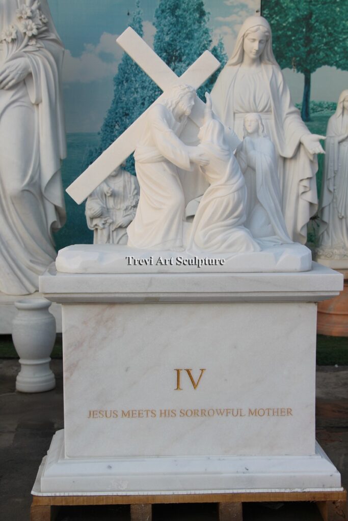 Jesus Meets His Mother