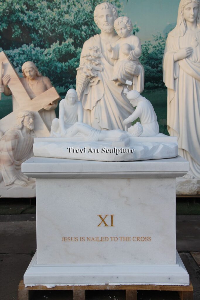 Jesus is Nailed to the Cross